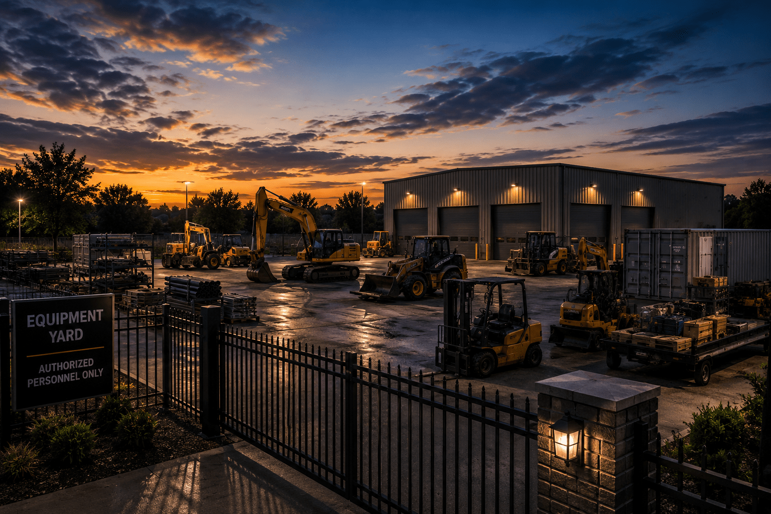 Equipment Yard Equipment Yard